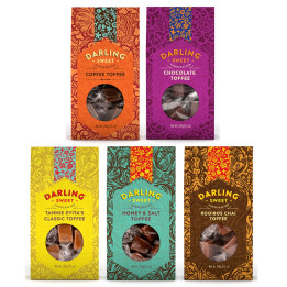 Darling Sweet Handcrafted 5 x 150 g Assorted Toffees