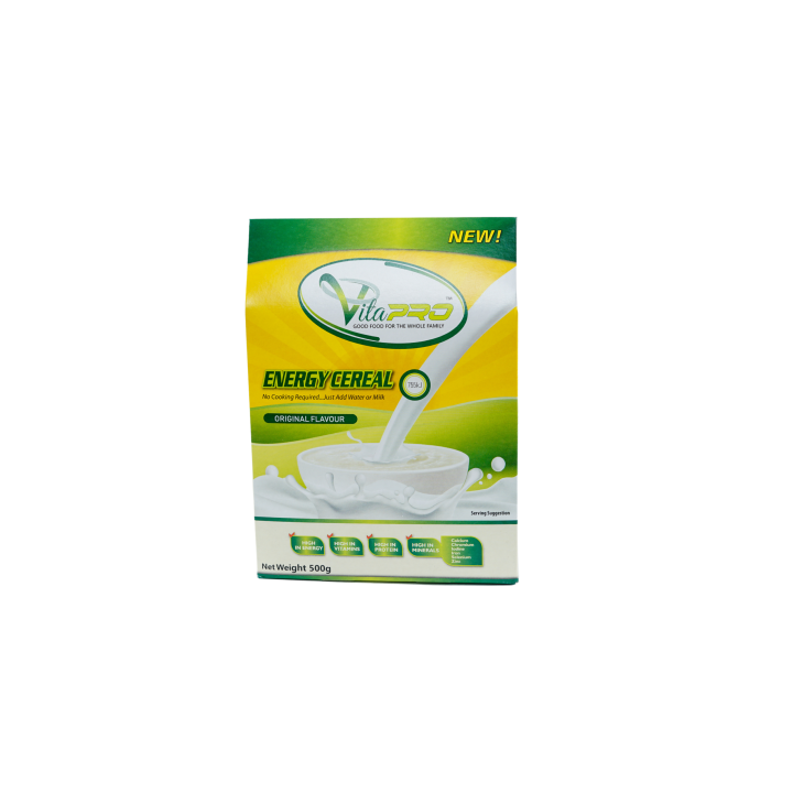 Vitapro Energy Cereal - Original Flavour (3 X 500g) Starter Pack