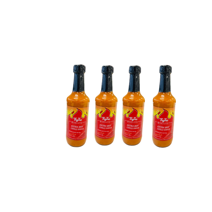 Extra Hot Chilli Sauce - 4 X 250ml