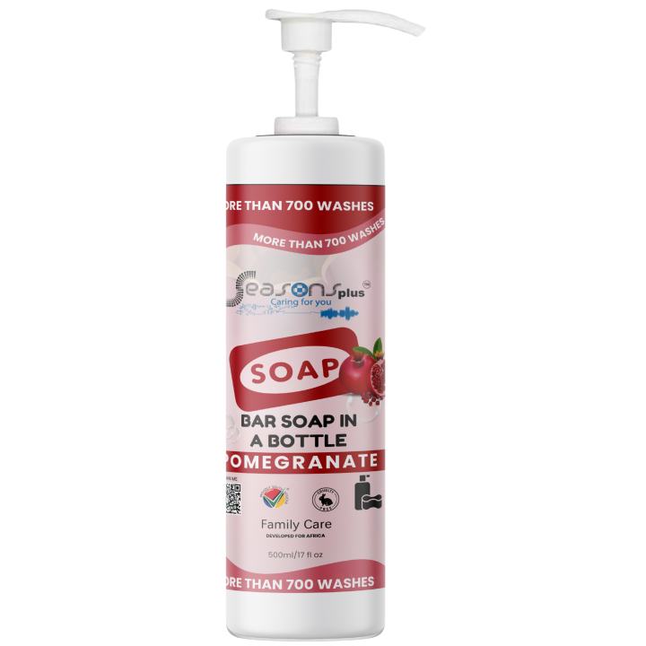 Bar Soap In A Bottle Pomegranate 500ml