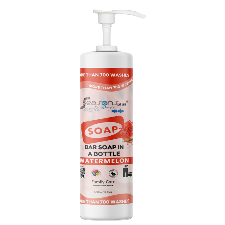 Bar Soap in a bottle Watermelon 500ml
