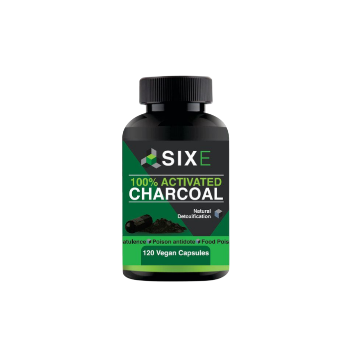 Sixe Activated Charcoal Capsules