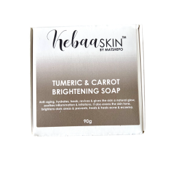 Organic Skin Care: Tumeric & Carrot Brightening Soap (Face & Body)
