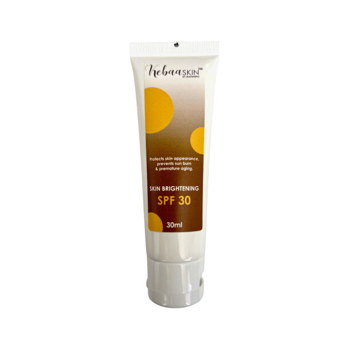 Organic Skin Care: Skin Brightening SPF 30 Sunscreen