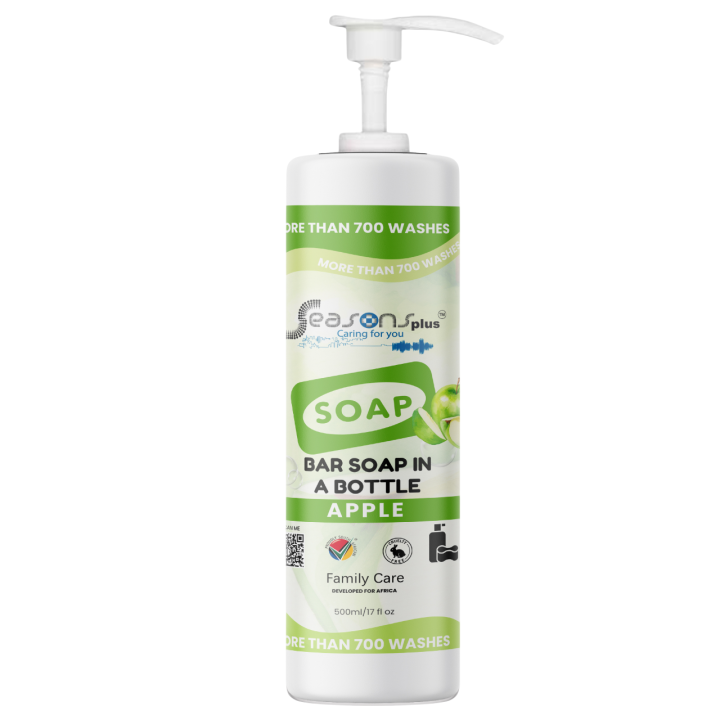Bar Soap In A Bottle Apple 500ml