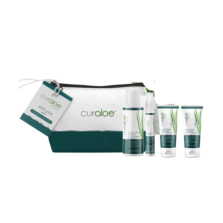 Curaloe Anti-ageing Aloe Vera Skincare Mini Gift Set – Original Line