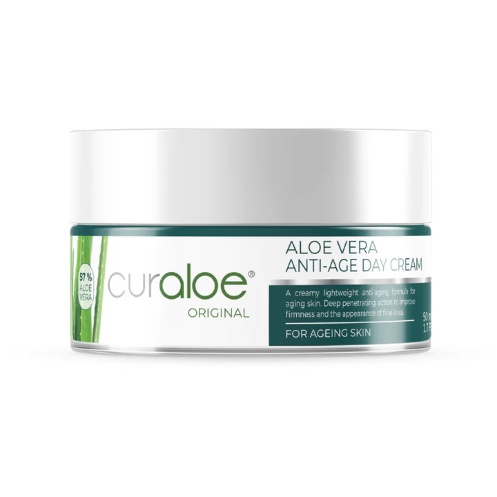 Curaloe Anti-ageing Hyaluronic Day Cream 50ml – 57% Aloe Vera