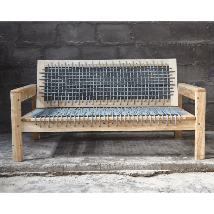 Earth Slim Morris – 2 Seat – Woven seat & Back by
Homewood