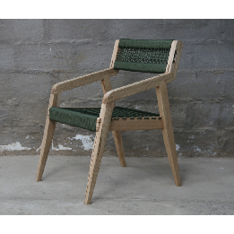 Khumbula Armchair–Woven Back & Woven Seat by
Homewood