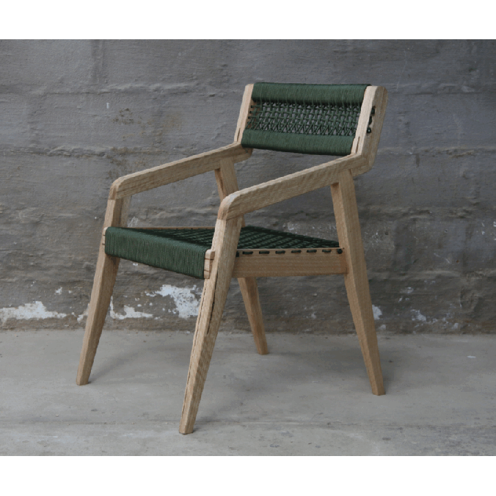 Khumbula Armchair–Woven Back & Woven Seat by
Homewood