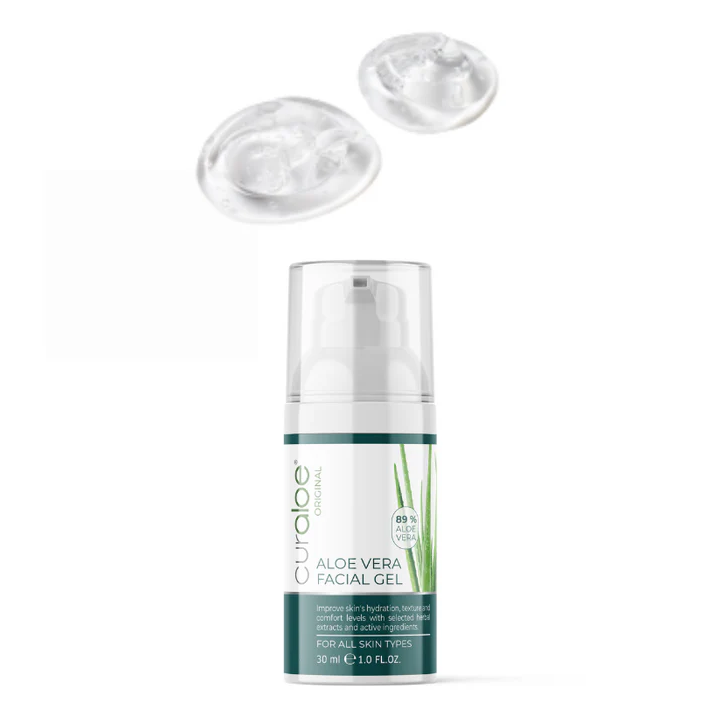 Curaloe Facial Gel Hyaluronic Acid Serum 30ml – 89% Aloe Vera