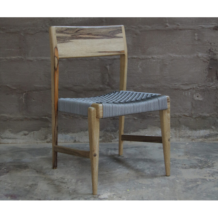 Paindane Slim Chair–Woven Seat or Upholstered with Solid Back by
Homewood