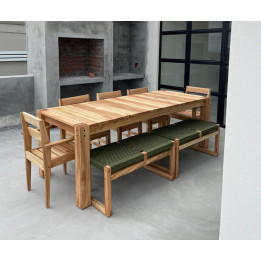 Ubuhle Bench Woven Seat by
Homewood