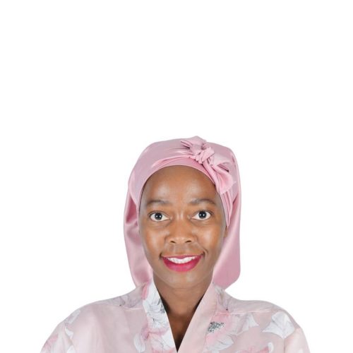 Dubis Adjustable Satin Doek Pink - Image 2