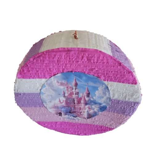 Princess Castle Round Pinata - Image 4