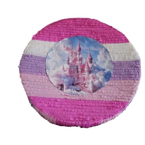 Princess Castle Round Pinata - Image 5
