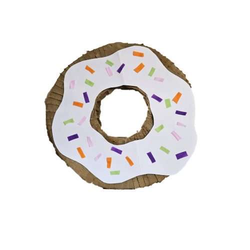 White Donut Pinata - Image 5