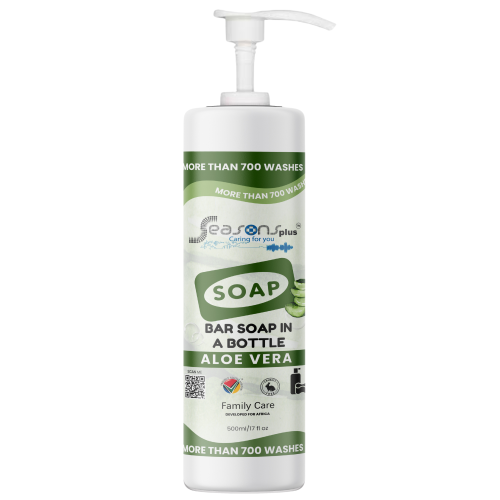 Bar Soap in a bottle Aloe Vera 500ml
