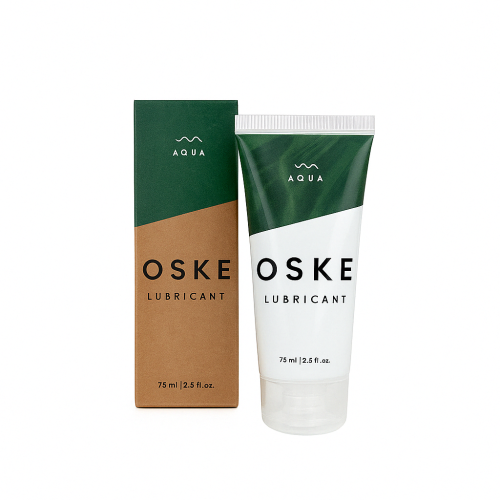 OSKE Aqua Lubricant 75ml – water-based aloe vera intimate gel for women