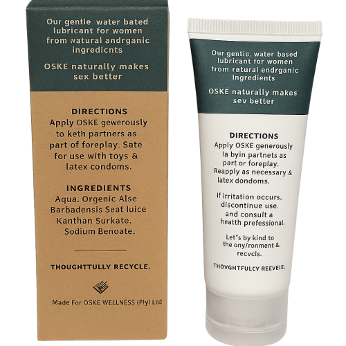 Natural ingredients in OSKE Aqua Lubricant – soothing plant extracts for gentle feminine care