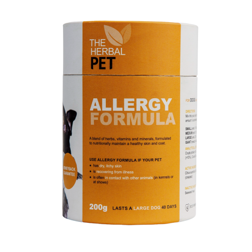 natural supplement for allergic dogs