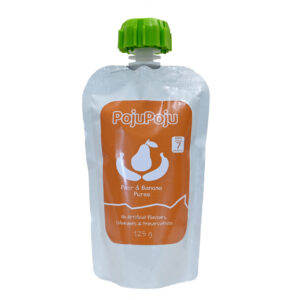 PojuPoju - Pear and Banana Baby Puree