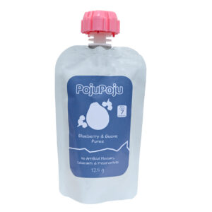 PojuPoju - Blueberry and Guava Baby Puree