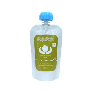 PojuPoju - Apple and Banana Flavoured Baby Puree