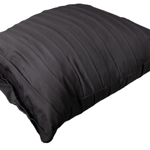 Black Knife Pleated Cushion - Image 3