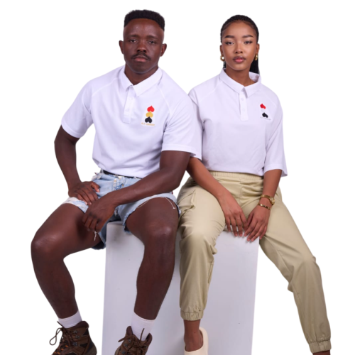 Honeycomb of Aces Golf Shirt - Image 1