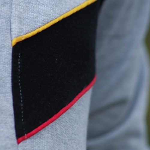 V - Striped Knitted Cardigan - Image 5