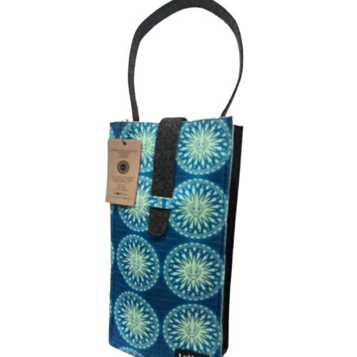 Eco-felt Double Wine Bottle Holder - Image 3