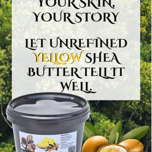 1kg Raw Unrefined Organic Shea Butter (Yellow) - Image 5