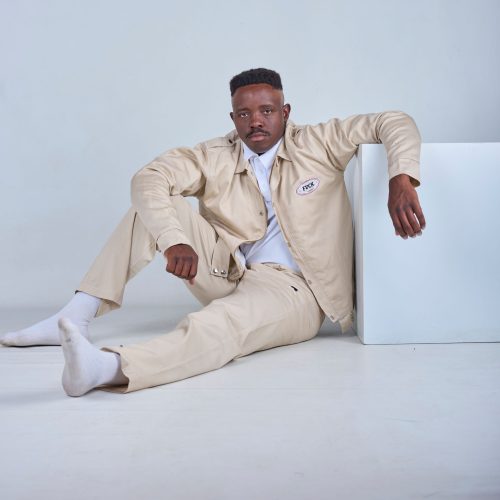 Khaki Peace Bomber Jacket - Image 1