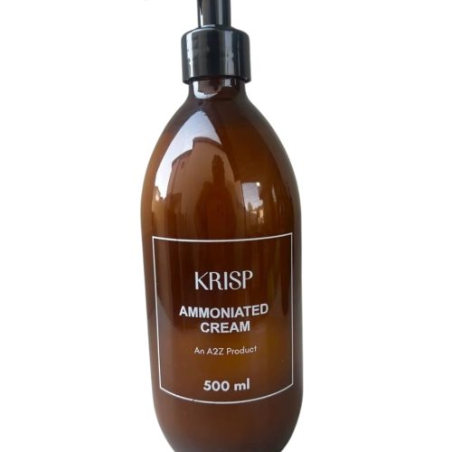 KRISP A2Z Ammoniated Cream 5 L & Ammoniated Cream Amber Glass Bottle 500 ml - Image 3
