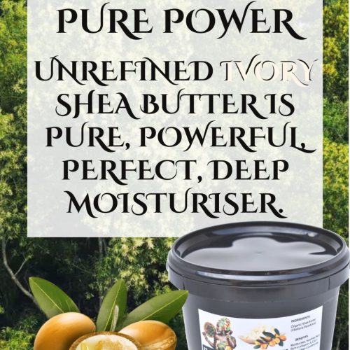 1kg Raw Unrefined Organic Shea Butter (Ivory) - Image 4