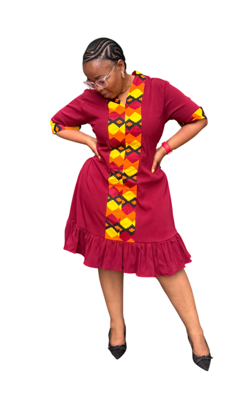 03-Maroom-dress-with-print-trimming-scaled-Photoroom