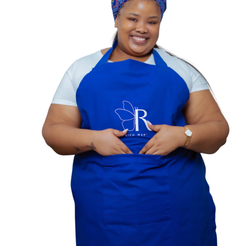 Rich Mak' Apron: Royal Blue
